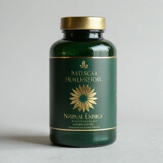 Envase de Suplemento de Energía Natural